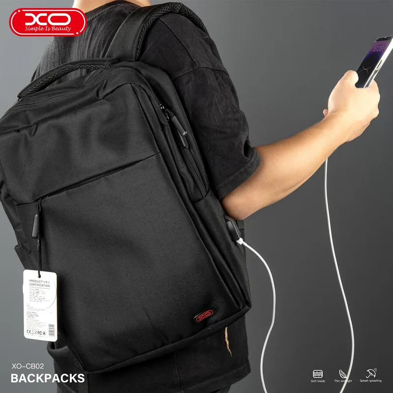 XO sülearvuti seljakott CB02 15,6″, must