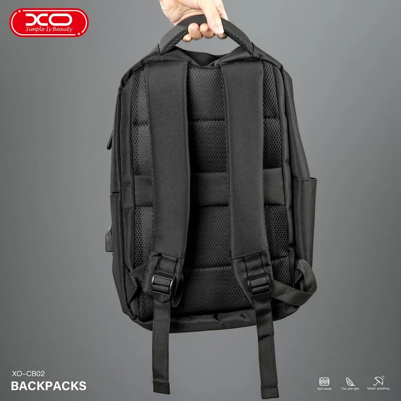 XO sülearvuti seljakott CB02 15,6″, must
