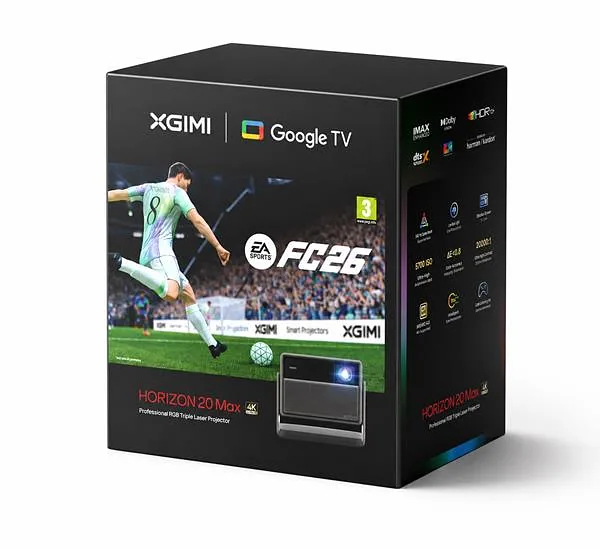 Xgimi HORIZON 20 Max koduprojektor FC26 koodiga