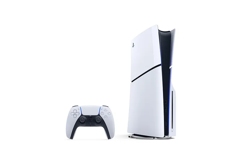 Sony PlayStation 5 Slim 1,02 TB WiFi Must, Valge