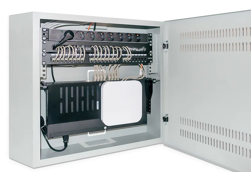 Intellinet 713641 püstik 2U/4U Seinale monteeritav riiul Hall