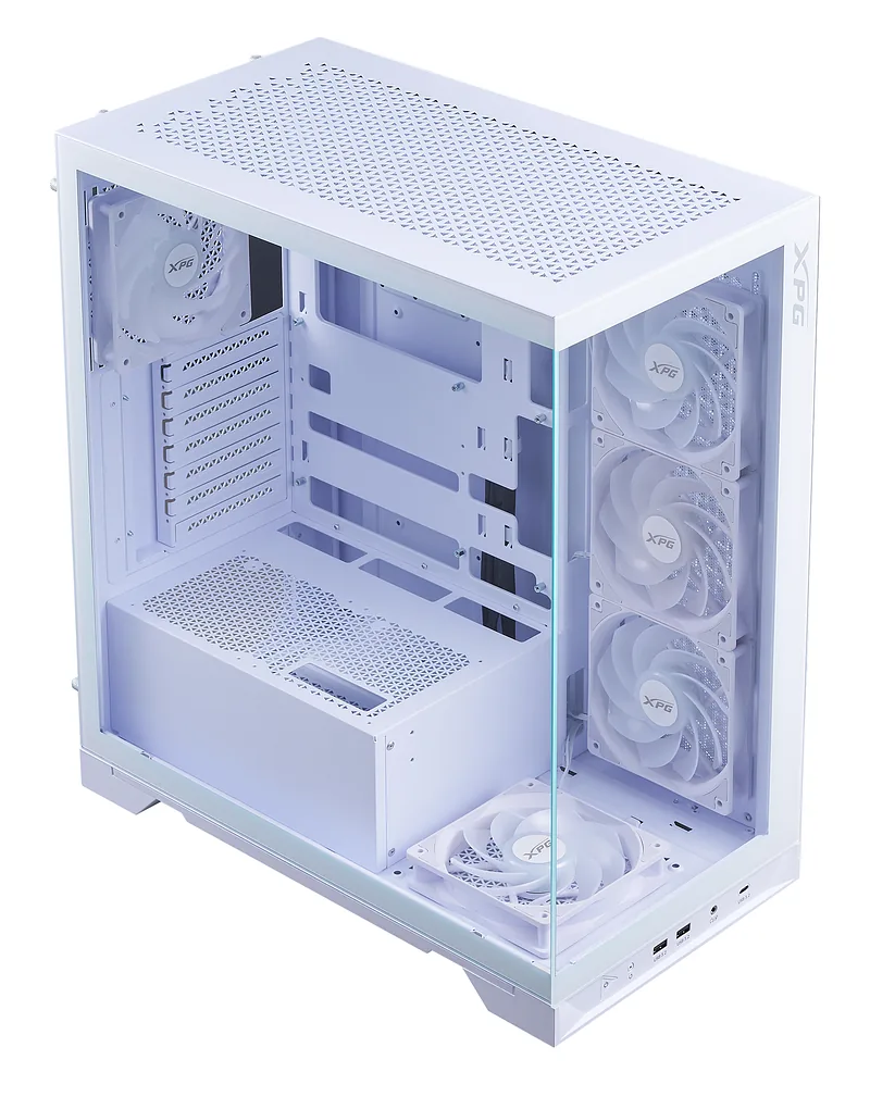 XPG Invader X BTF Midi Tower Valge