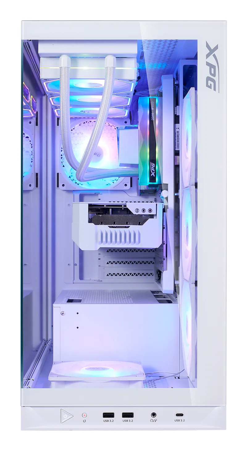 XPG Invader X BTF Midi Tower Valge