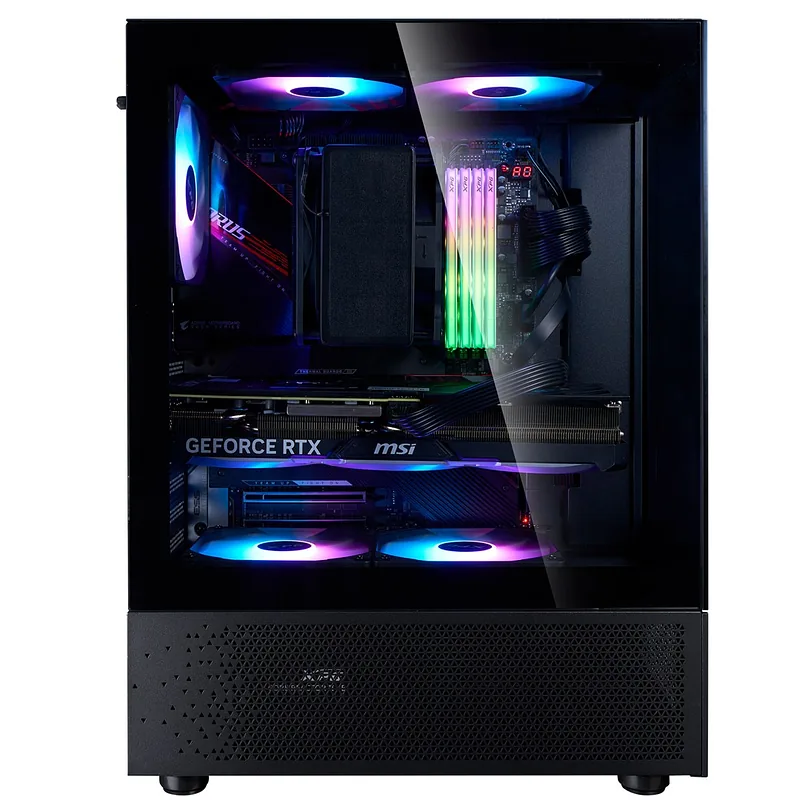 XPG Invader X Mini Midi Tower Must