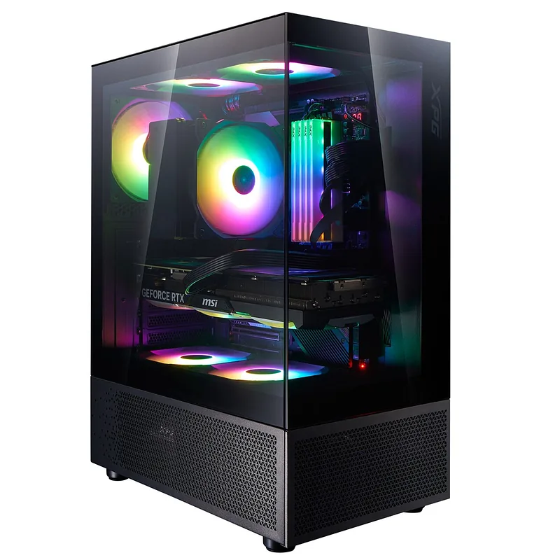 XPG Invader X Mini Midi Tower Must
