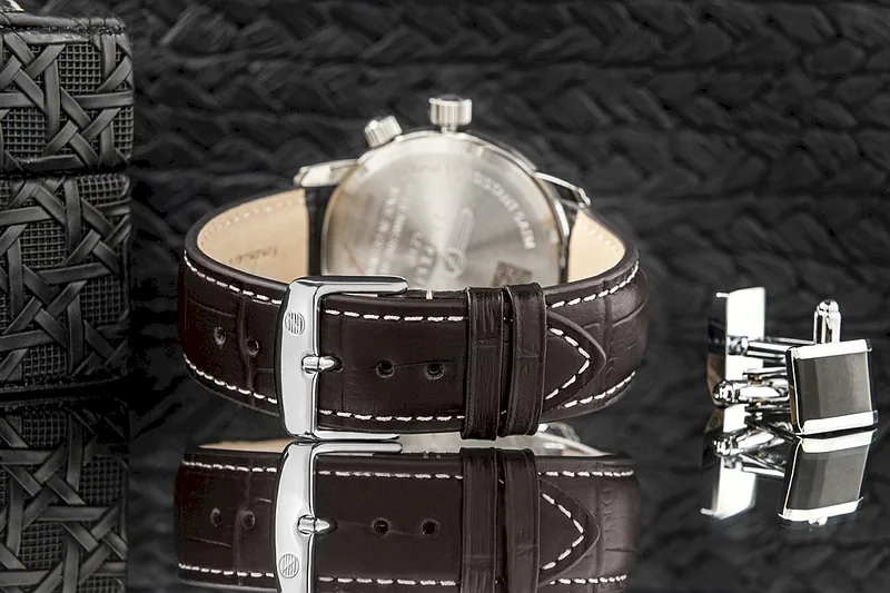 ZEPPELIN LZ127 Graf Zeppelin Dual Time Men’s Watch 7644-5