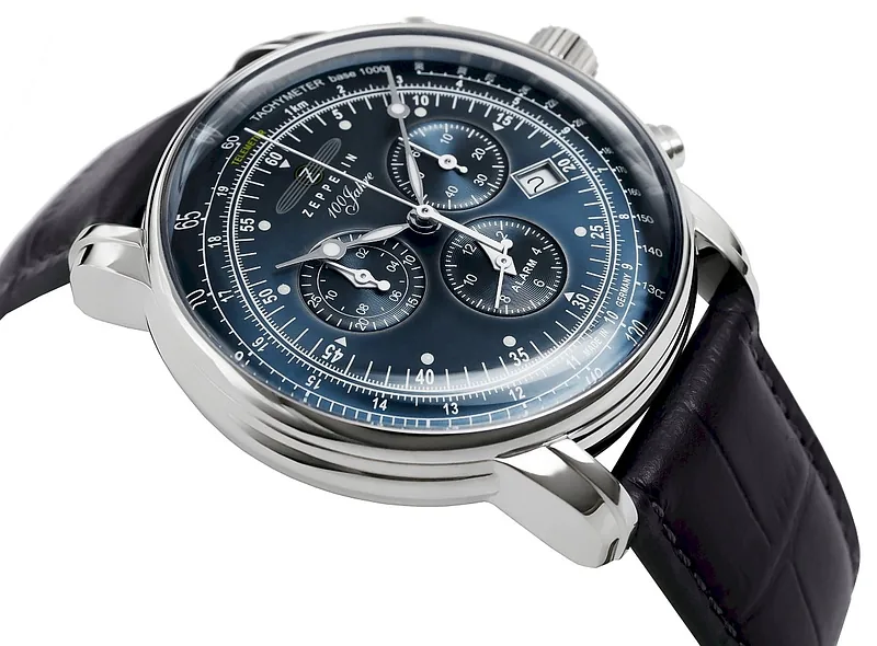 ZEPPELIN 100 Yahre 7680-3 Men’s Watch / silver