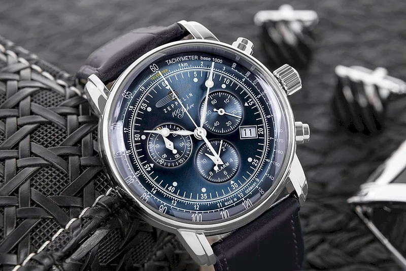 ZEPPELIN 100 Yahre 7680-3 Men’s Watch / silver