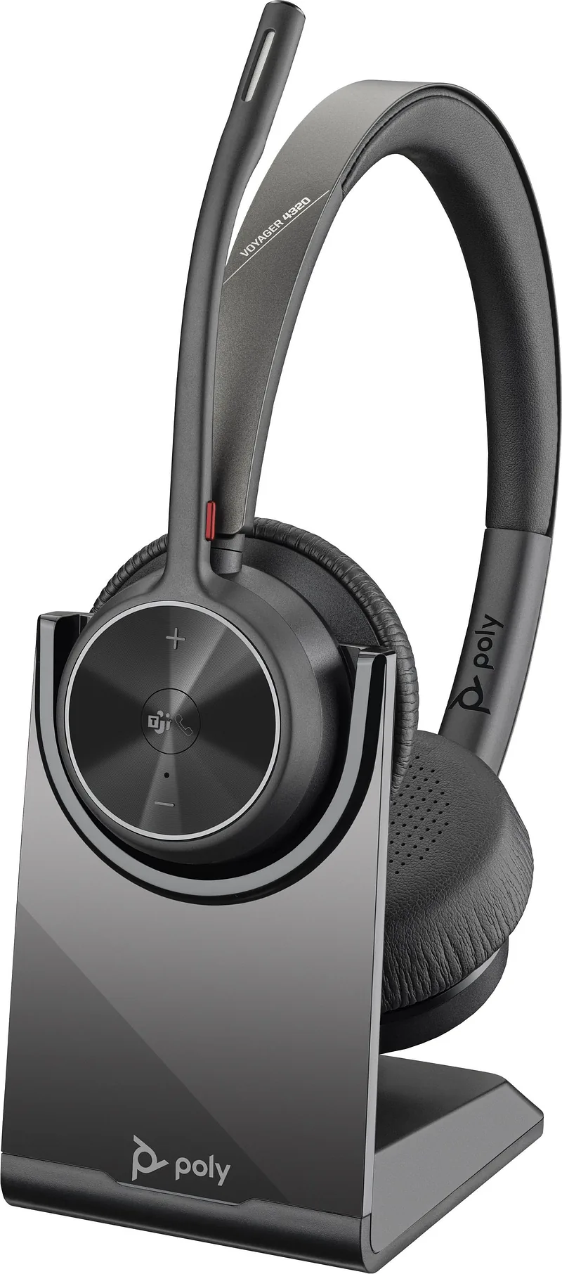 HP Poly Voyager 4320 Microsoft Teams Certified USB-A Headset +BT700 dongle Kõrvaklapp Juhtmega ühendatud & juhtmevaba Kontor/kõnekeskus USB tüüp A Bluetooth Must