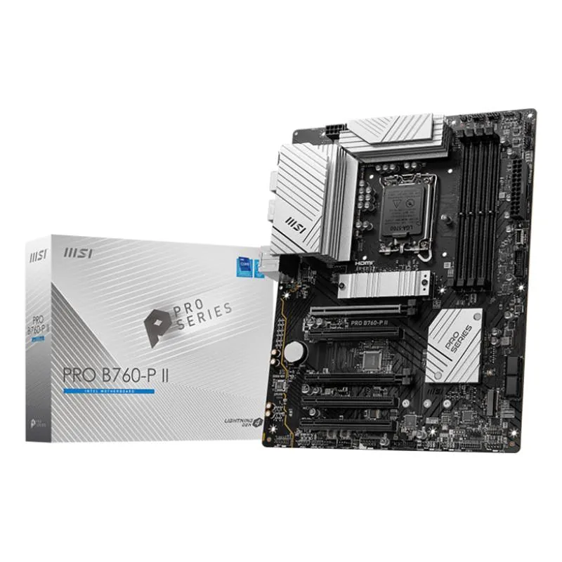 MSI Mainboard PRO B760-P B760P II (7E29-002R) (7E29002R)