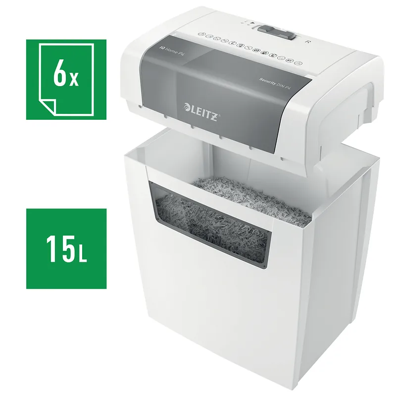 Leitz 80340000 paberihunt Particle-cut tüüpi purustaja 70 dB 22 cm Valge