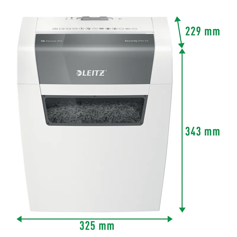 Leitz 80340000 paberihunt Particle-cut tüüpi purustaja 70 dB 22 cm Valge