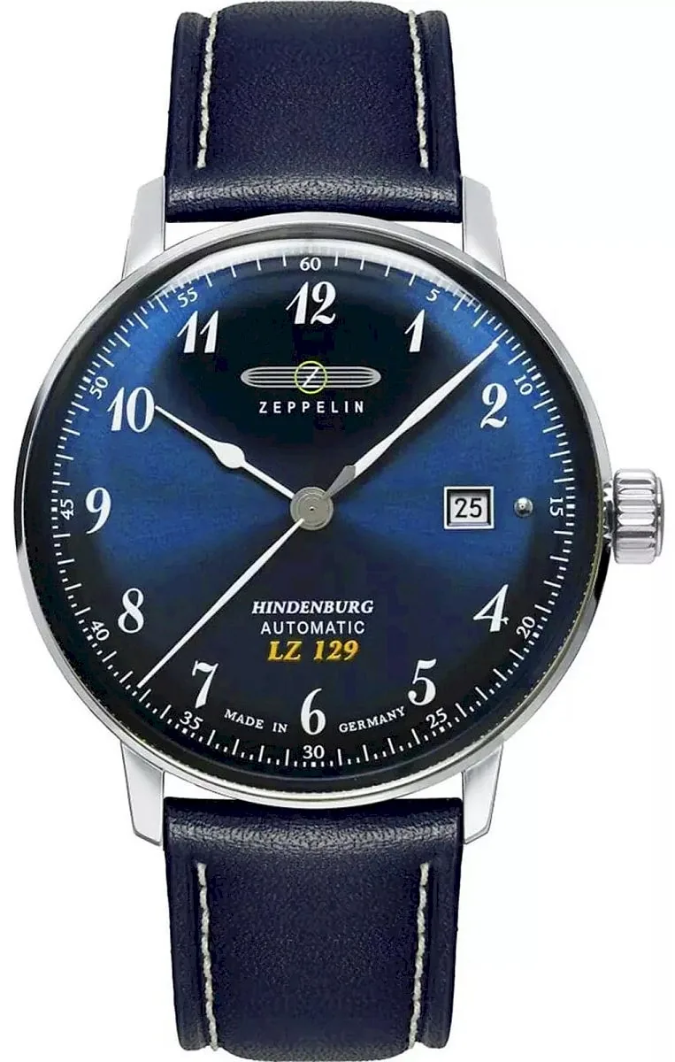 ZEPPELIN LZ129 Hindenburg Automatic Watch 8056-3 / silver