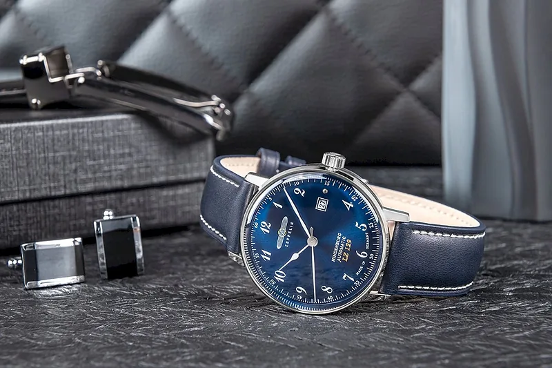 ZEPPELIN LZ129 Hindenburg Automatic Watch 8056-3 / silver