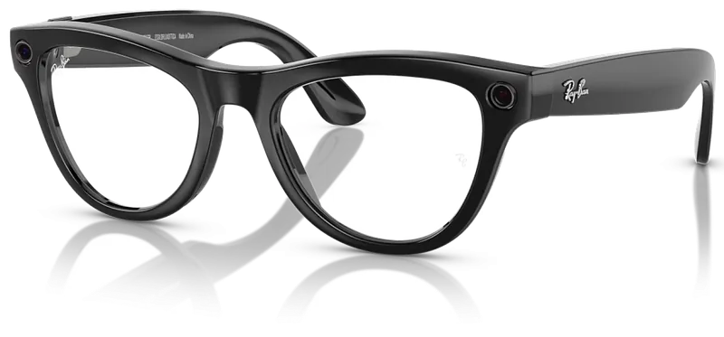 Smart glasses Ray-Ban Meta Skyler - Gen 1 Black/Clear-Blue Transitions 52mm