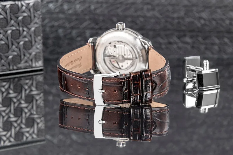 ZEPPELIN LZ120 Open Heart Automatic Men’s Watch 8166-4 / silver