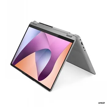 LENOVO IDEAPAD FLEX 5 RYZEN 5 5625U, 14″ WUXGA (1920X1200) IPS 300NITS GLOSSY, 45% NTSC, 60HZ, TÜV LOW BLUE LIGHT, GLASS, TOUCH, 16GB, 512GB SSD, SD CARD READER, W11H, ENG (ARCTIC GREY)