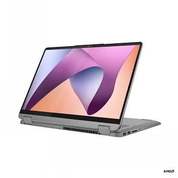 LENOVO IDEAPAD FLEX 5 RYZEN 5 5625U, 14″ WUXGA (1920X1200) IPS 300NITS GLOSSY, 45% NTSC, 60HZ, TÜV LOW BLUE LIGHT, GLASS, TOUCH, 16GB, 512GB SSD, SD CARD READER, W11H, ENG (ARCTIC GREY)