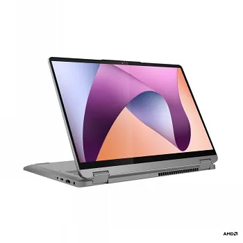 LENOVO IDEAPAD FLEX 5 RYZEN 5 5625U, 14″ WUXGA (1920X1200) IPS 300NITS GLOSSY, 45% NTSC, 60HZ, TÜV LOW BLUE LIGHT, GLASS, TOUCH, 16GB, 512GB SSD, SD CARD READER, W11H, ENG (ARCTIC GREY)