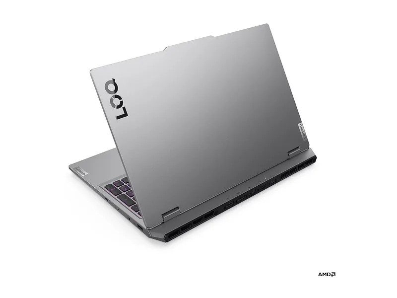 Lenovo LOQ 15AHP10 AMD, Luna Grey, 15.6 “, IPS, FHD, 1920 x 1080 pixels, Anti-glare, AMD Ryzen 7, 250, 16 GB, SODIMM DDR5, Solid-state drive capacity 512 GB, NVIDIA GeForce RTX 5060, GDDR7, 8 GB, Windows 11 Home, 802.11ax, Bluetooth version 5.3, Keyboard language Nordic, Keyboard backlit, Warranty 24 month(s), Battery warranty 12 month(s)