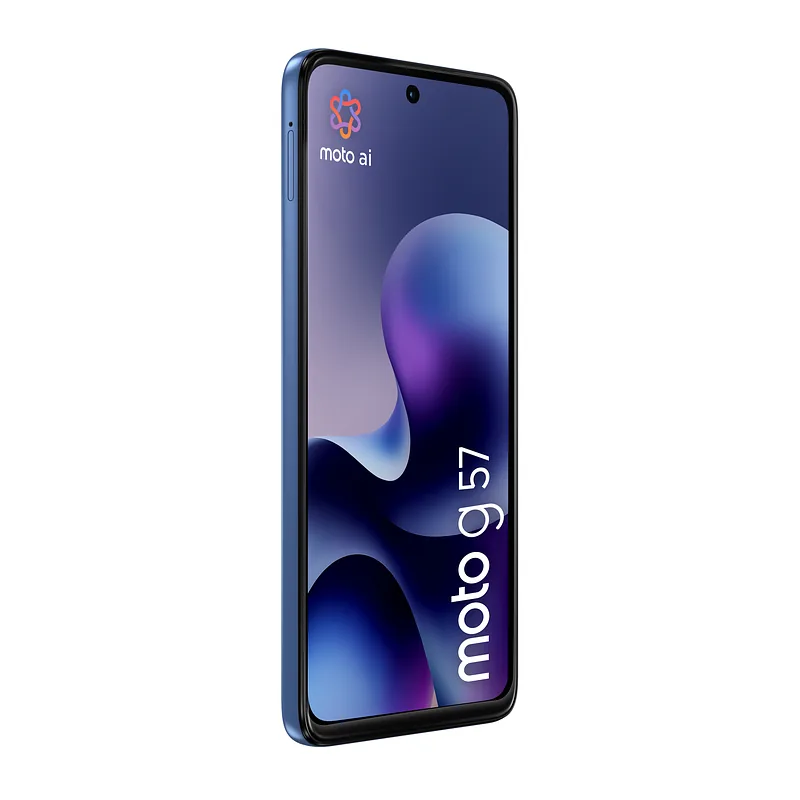 Motorola moto g57 17,1 cm (6.72″) Kaksik-SIM Android 16.0 5G USB tüüp-C 8 GB 256 GB 5200 mAh Sinine