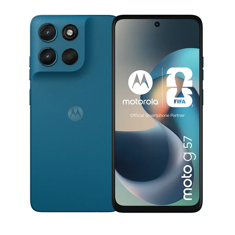 Motorola moto g57 17,1 cm (6.72″) Kaksik-SIM Android 16.0 5G USB tüüp-C 8 GB 256 GB 5200 mAh Roheline