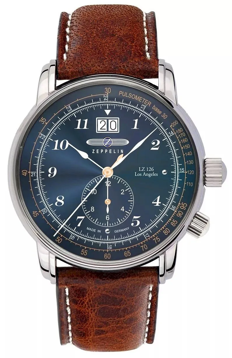 ZEPPELIN LZ126 Los Angeles Men's Watch 8644-3 / silver