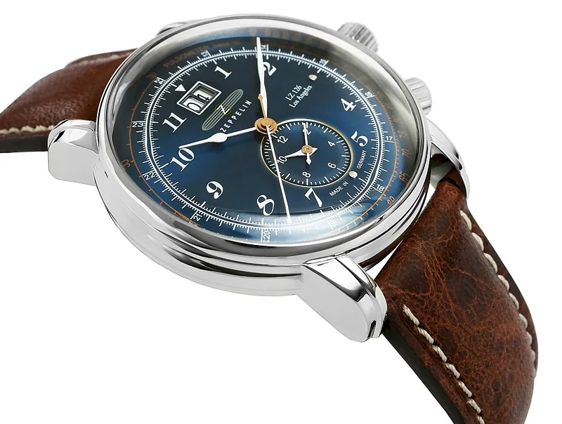 ZEPPELIN LZ126 Los Angeles Men’s Watch 8644-3 / silver