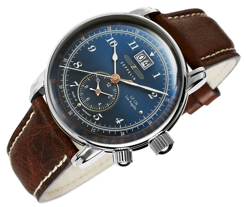 ZEPPELIN LZ126 Los Angeles Men’s Watch 8644-3 / silver