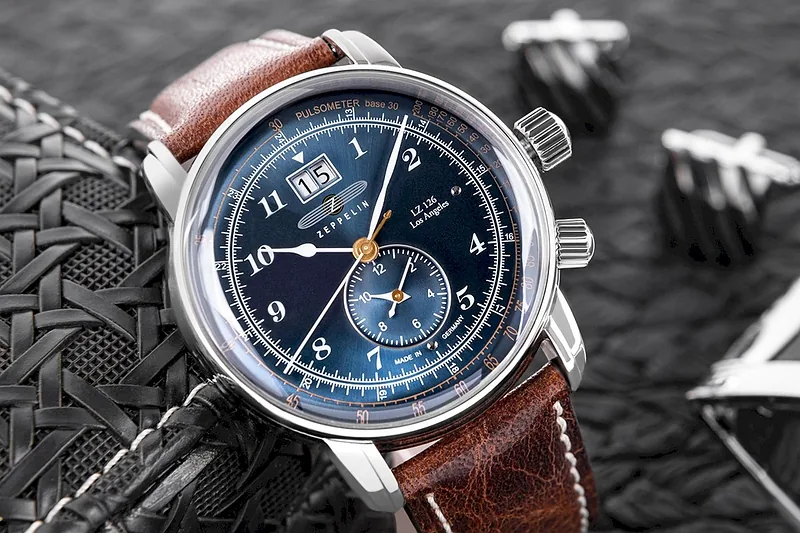 ZEPPELIN LZ126 Los Angeles Men’s Watch 8644-3 / silver