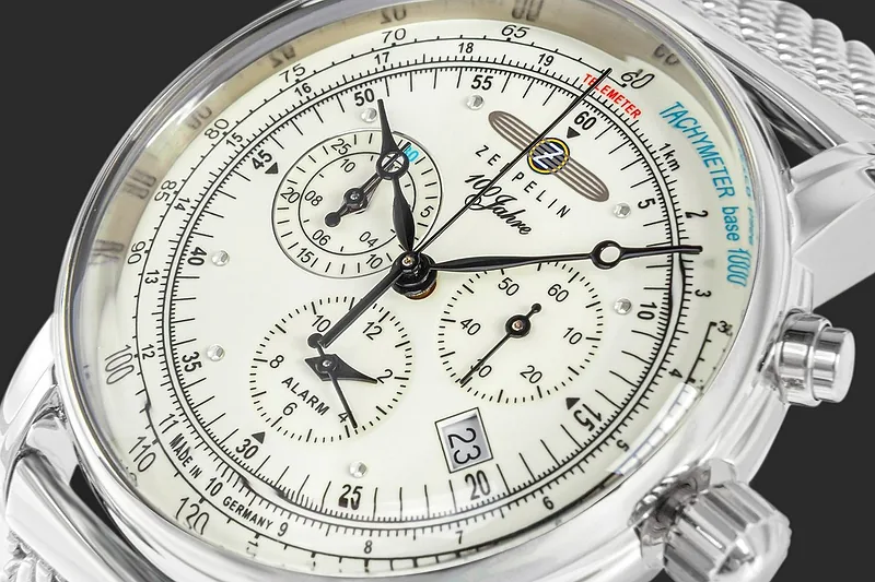 ZEPPELIN 100 Jahre Chronograph Men’s Watch 8680M-3