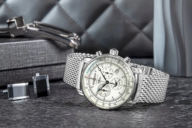 ZEPPELIN 100 Jahre Chronograph Men’s Watch 8680M-3