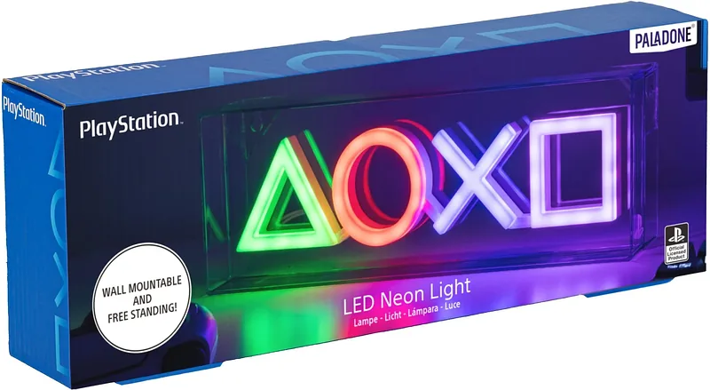Paladone PlayStation LED neoonvalgus