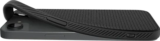 Spigen Liquid Air do iPhone 16E czarny matowy