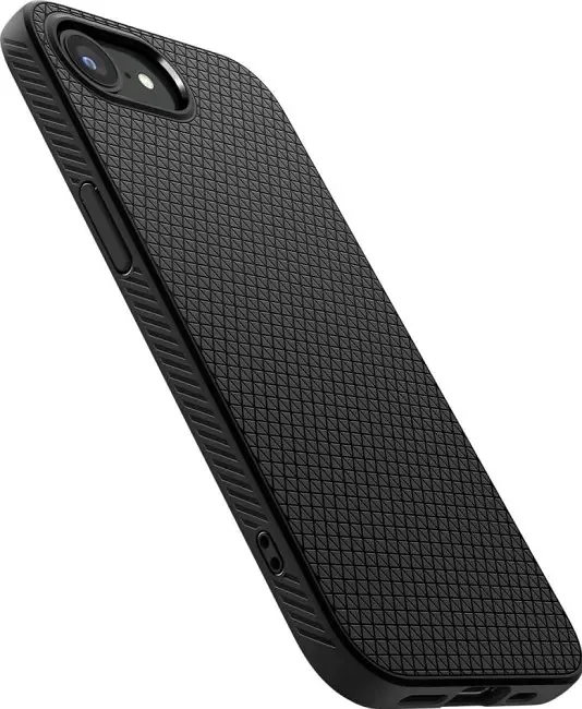 Spigen Liquid Air do iPhone 16E czarny matowy