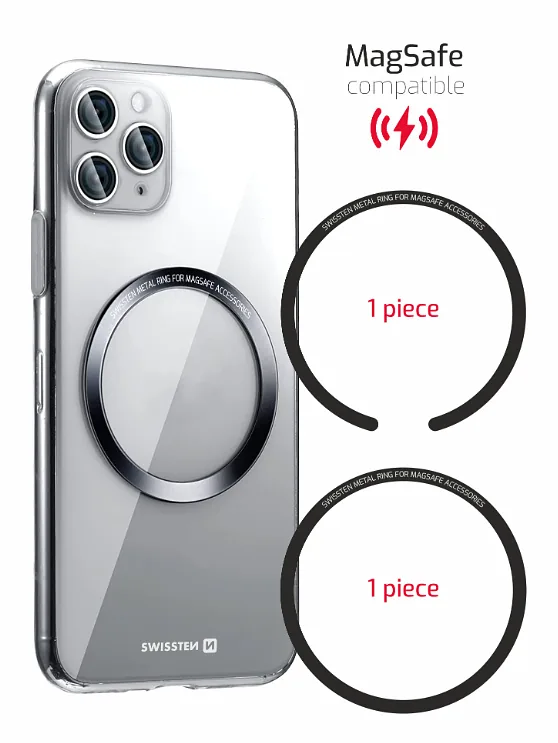 Swissten MagSafe Set Metal Pad