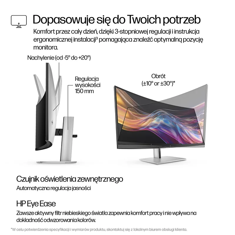HP Series 7 Pro 37.5 inch WQHD+ Thunderbolt 4 Monitor – 738pu