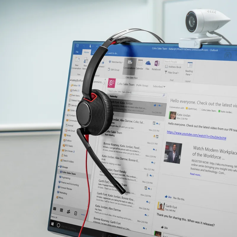 HP Poly Blackwire 5220 Stereo USB-C Headset +3.5mm Plug +USB-C/A Adapter Kõrvaklapp Juhtmega ühendatud Peavõru Business/Everyday USB tüüp-C Must