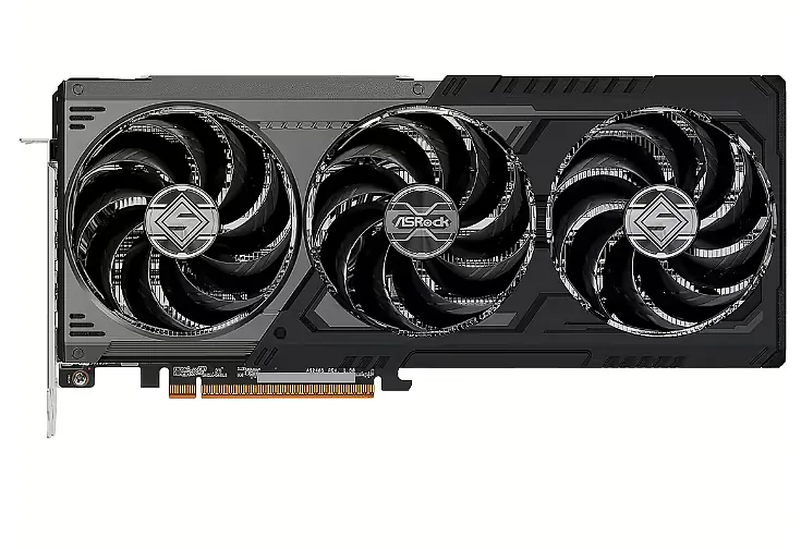 ASRock Radeon RX 9070 XT Steel Legend Dark Video Card 16GB DDR6
