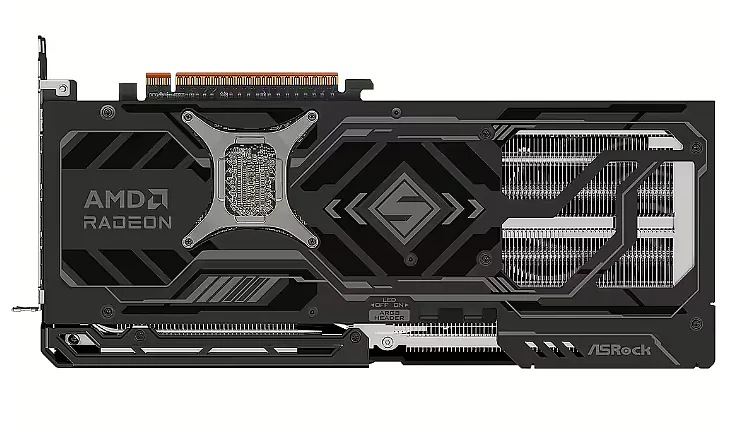 ASRock Radeon RX 9070 XT Steel Legend Dark Video Card 16GB DDR6