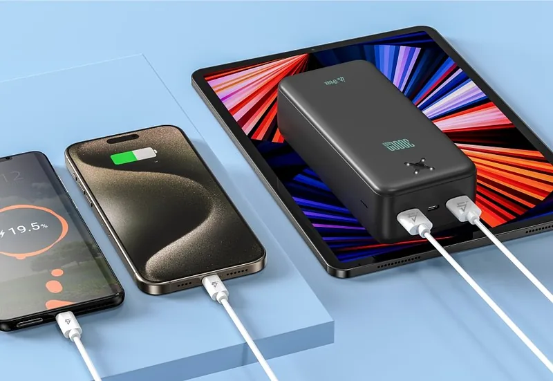iPeax Power Bank 2x USB-A 30000mAh