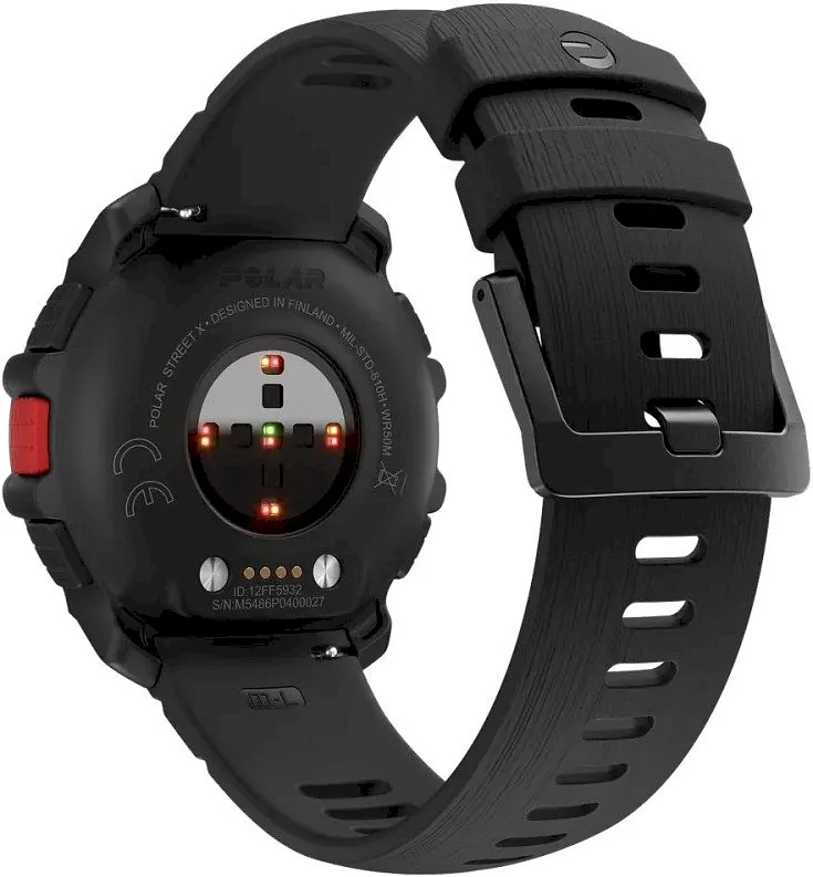 Polar Street X S-L Smartwatch Night black