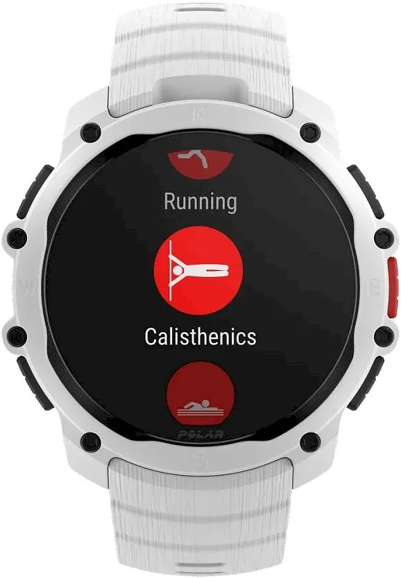 Polar Street X S-L Smartwatch Snow white