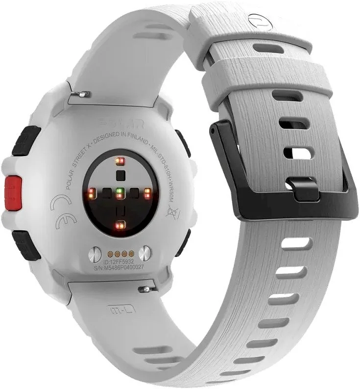 Polar Street X S-L Smartwatch Snow white
