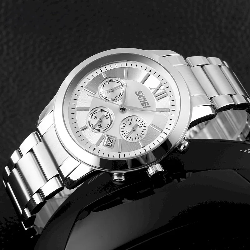 Skmei 9097SI Men’s Watch / silver