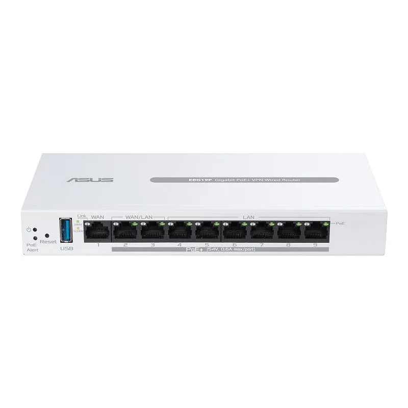 ASUS ExpertWiFi EBG19P juhtmega ruuter Gigabit Ethernet Valge