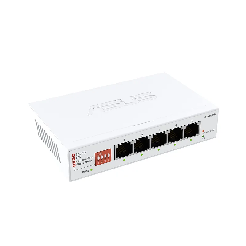 ASUS QG-U1050 Mittejuhitav 2.5G Ethernet (100/1000/2500) Valge