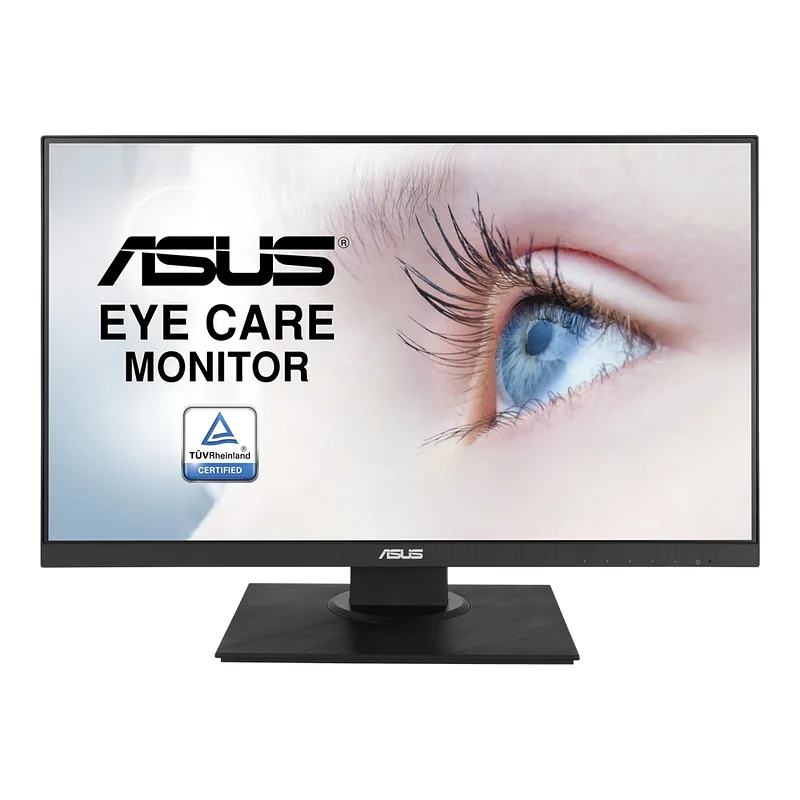 ASUS VA24DQLB PC lamekuvar 60,5 cm (23.8") 1920 x 1080 pikslit Full HD LED Must