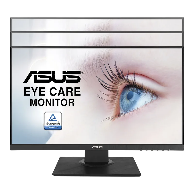 ASUS VA24DQLB PC lamekuvar 60,5 cm (23.8″) 1920 x 1080 pikslit Full HD LED Must