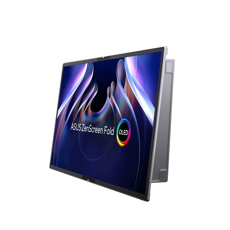 ASUS ZenScreen Fold OLED MQ17QH PC lamekuvar 43,9 cm (17.3″) 2560 x 1920 pikslit Quad HD OLED-ekraan Hõbe